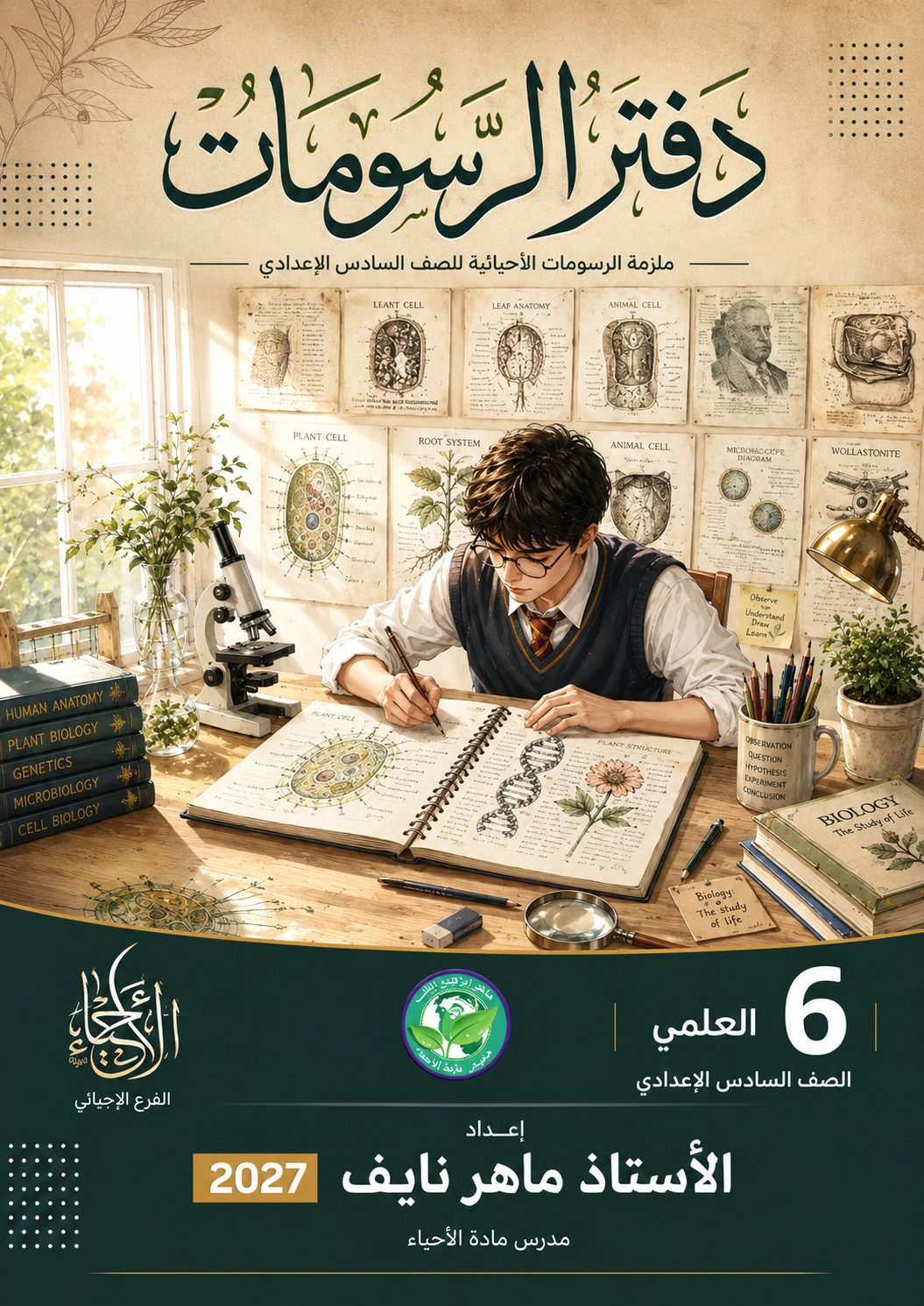 ملزمة رسومات الاحياء